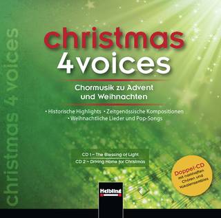 christmas 4 voices – Doppel-CD Audio-CDs