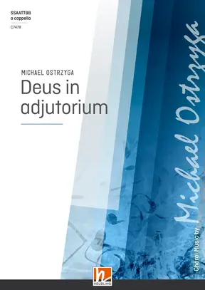 Deus in adjutorium Chor-Einzelausgabe SSAATTBB divisi