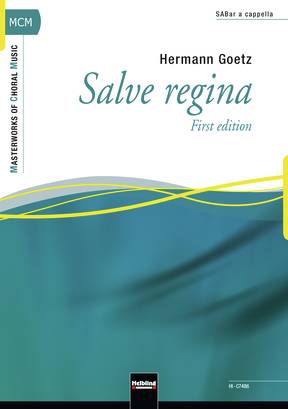 Salve regina Chor-Einzelausgabe SABar