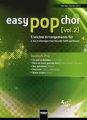 easy pop chor (vol. 2) - Deutsch-Pop Chorsammlung SA/SAM