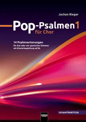 Pop-Psalmen 1 Gesamtpartitur SATB