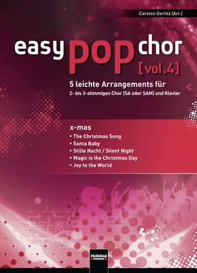 easy pop chor (vol. 4) - X-mas Chorsammlung SA/SAM