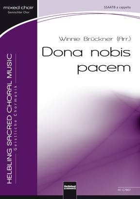Dona nobis pacem Chor-Einzelausgabe SSAATB