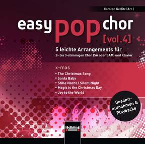 easy pop chor (vol. 4) - X-mas Gesamtaufnahmen und Playbacks