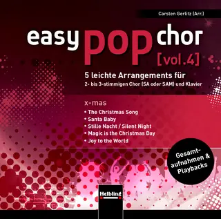 easy pop chor (vol. 4) - X-mas Gesamtaufnahmen und Playbacks