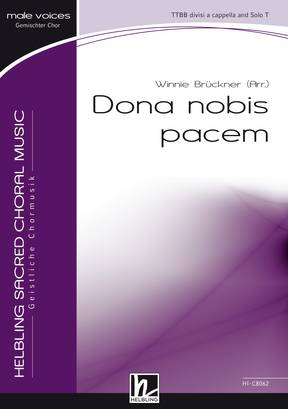 Dona nobis pacem Chor-Einzelausgabe TTTBBB