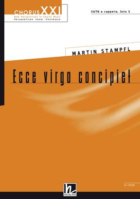 Ecce virgo concipiet Chor-Einzelausgabe SATB divisi