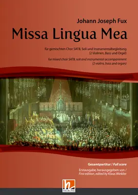 Missa Lingua Mea Gesamtpartitur SATB