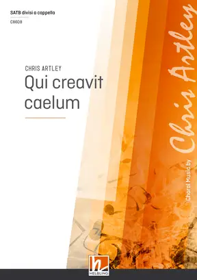 Qui creavit caelum Chor-Einzelausgabe SATB divisi