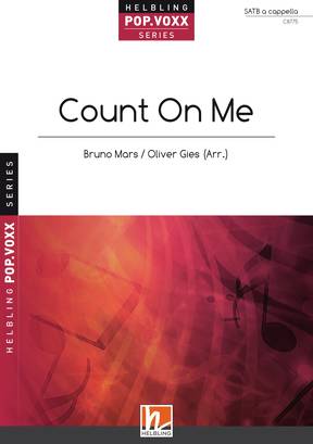 Count On Me Chor-Einzelausgabe SATB
