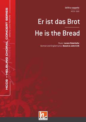 Er ist das Brot Chor-Einzelausgabe SATB