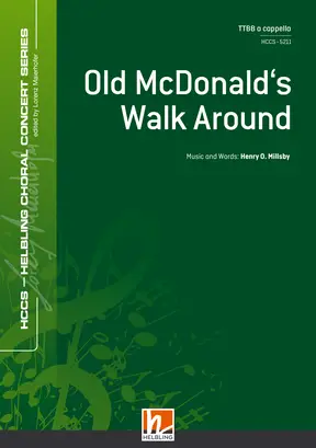 Old McDonald's Walk Around Chor-Einzelausgabe TTBB