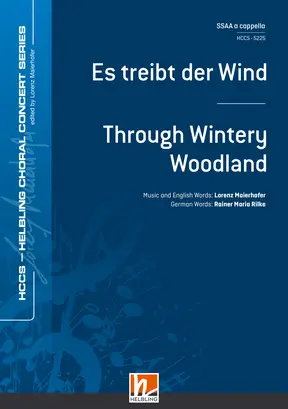 Es treibt der Wind Chor-Einzelausgabe SSAA