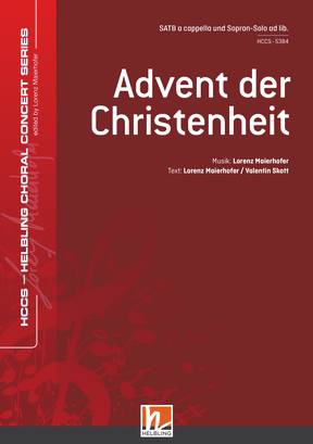 Advent der Christenheit Chor-Einzelausgabe SATB