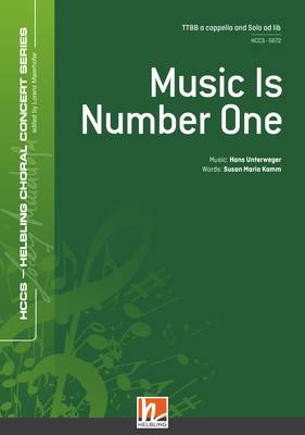 Music Is Number One Chor-Einzelausgabe TTBB