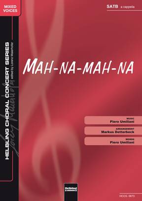 Mah-na-mah-na Chor-Einzelausgabe SATB divisi