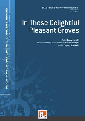 In These Delightful Pleasant Groves Chor-Einzelausgabe SAA