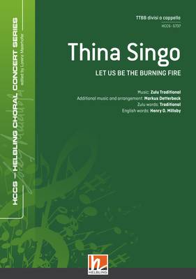 Thina Singo Chor-Einzelausgabe TTBB divisi