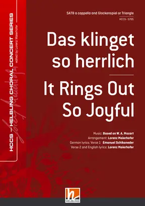 Das klinget so herrlich Chor-Einzelausgabe SATB