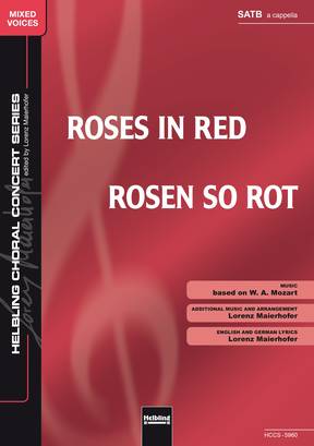 Rosen so rot Chor-Einzelausgabe SATB