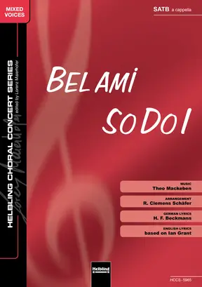 Bel ami Chor-Einzelausgabe SATB