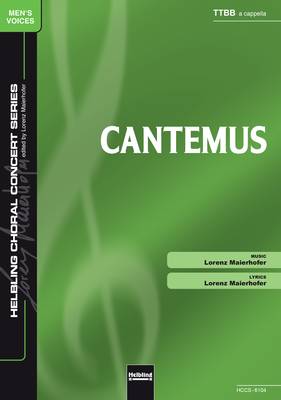 Cantemus Chor-Einzelausgabe TTBB
