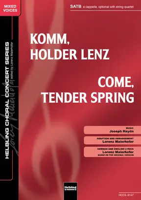 Komm, holder Lenz Chor-Einzelausgabe SATB