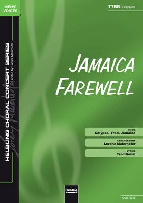 Jamaica Farewell Chor-Einzelausgabe TTBB