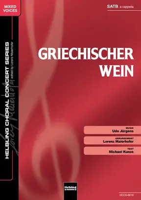 Griechischer Wein Chor-Einzelausgabe SATB