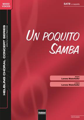 Un poquito Samba Chor-Einzelausgabe SATB