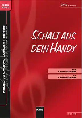 Schalt aus dein Handy Chor-Einzelausgabe SATB