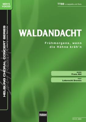Waldandacht Chor-Einzelausgabe TTBB