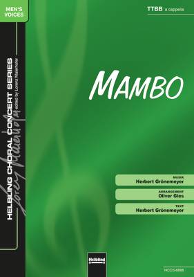 Mambo Chor-Einzelausgabe TTBB