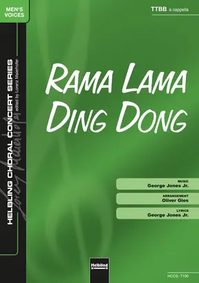 Rama Lama Ding Dong Chor-Einzelausgabe TTBB