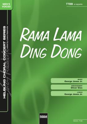 Rama Lama Ding Dong Chor-Einzelausgabe TTBB