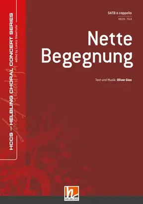 Nette Begegnung Chor-Einzelausgabe SATB