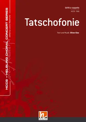 Tatschofonie Chor-Einzelausgabe SATB