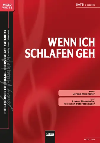 Wenn ich schlafen geh