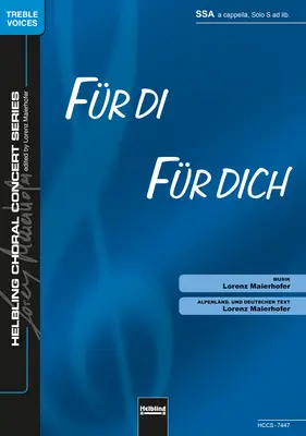 Für di Chor-Einzelausgabe SSA