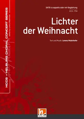 Lichter der Weihnacht Chor-Einzelausgabe SATB