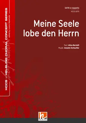 Meine Seele lobe den Herrn Chor-Einzelausgabe SATB