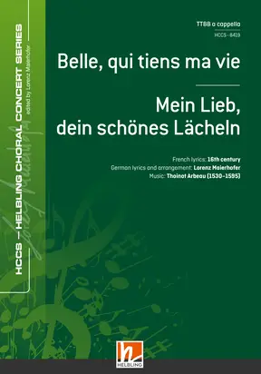 Belle, qui tiens ma vie Chor-Einzelausgabe TTBB