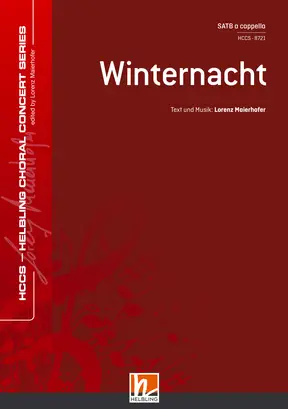 Winternacht Chor-Einzelausgabe SATB