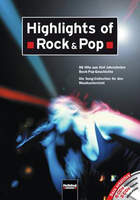 Highlights of Rock & Pop Liederbuch