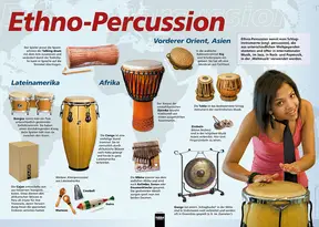 Poster Sekundarstufe: Ethno-Percussion