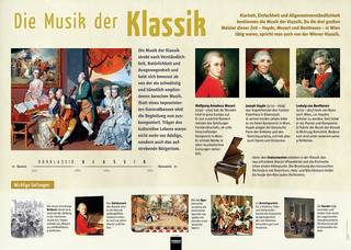 Poster Sekundarstufe: Die Musik der Klassik