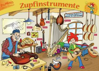 Poster Grundschule: Zupfinstrumente