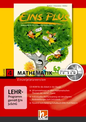 EINS PLUS 4 Lernsoftware für die Klasse