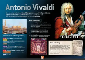 Poster Sekundarstufe: Antonio Vivaldi