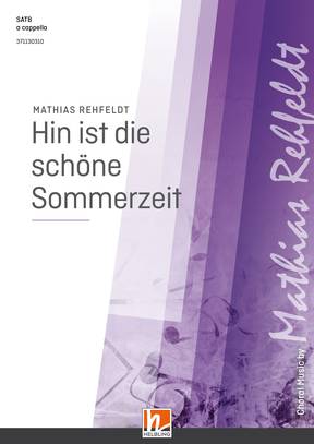 Hin ist die schöne Sommerzeit Choral single edition SATB